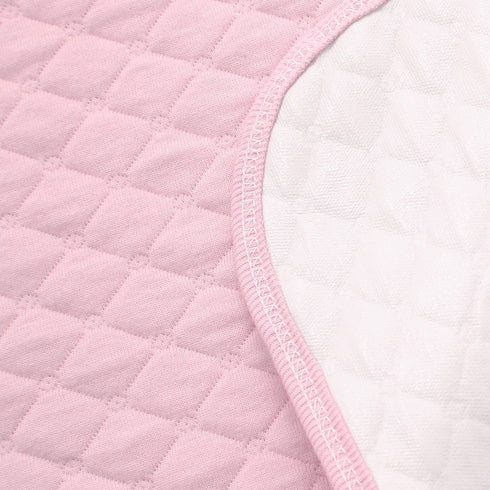 Pleasant Boulevard | Portable Waterproof Baby Changing Pad Liner, Washable Reusable Changing Table Cover Made with Breathable TPU, 27x13in (Pink, ...