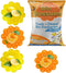 Bin Blossoms: 4-Pack Citrus Fresh Peel & Stick Air Freshener, Trash Can Odor/Smell Neutralizer, Diaper Pail Odor Control, Garbage Bin & Trash Deod...