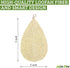 Natural Loofah Dish Sponge Pack 3 Vegetable Scrubber for Kitchen -100% Biodegradable Compostable Dishwashing Scouring Pad Zero Waste Plastic Free ...