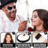 Jim&Gloria Black and White Face Paint + Painting Brush + UV Glow Tattoos, Sweatproof & Water Resistance Paints, Professional Palette Makeup Kit fo...
