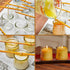 EricX Light Beeswax Bars 7oz,1oz for Each Beeswax Bars,Pack of 7,Cosmetic Grade...