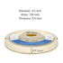 5PCS Wool Polishing Wheel Disc 4.5" x 7/8", Wool Felt Disc Buffing Wheel for Angle Grinder, Polishing Pad for Metal Marble Glass Ceramic, Fine Woo...