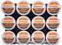 Adhesive Wall Mounted 12 Slot Coffee Pod Holder and Organizer. Space Saving Storage Rack Compatible with K Cups Saves Room in Drawers, Cupboards a...