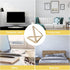 30pcs Three-Dimensional Paper Clips, Small Paperclip Aluminum Alloy Triangular Paperclip for Note, Card, Home, School...