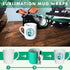 Mudder 3 Pieces 3D Sublimation Silicone Mug Wraps, 11 oz 12 oz and 15 oz Green Transfer Mug Mold Cup Clamp Fixture for Printing Cups Tumblers Subl...
