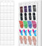 24 Pockets Hanging Shoe Organizer Large Clear Pockets Over the Door Pantry Organizer Shoe Holder for Back of Door Hanging Shoe Bag for Closet Wate...