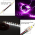 10 Pack 4 Pin LED Strip Light Connectors 10 mm, Solderless LED Strip Connector, Track Lighting Connectors for Waterproof RGB LED Strip Lights 16.4...