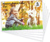 5 Pack Magnetic Picture Frames for Refrigerator, Holds 4 x 6 Inches Photos, Magnet Picture Frames for Fridge, White...