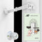 Magnetic Child Proof Door Lock. No Need for Interior Cat Door. Keep Toddler Out of Room with Litter Box While Let Cat in Easily.…...