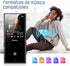 32GB MP3 Player with Bluetooth 5.0, Portable Lossless Sound Music Player for Kids with FM Radio, Speaker, Voice Recorder, Touch Buttons, Supports ...