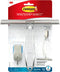 Command Bath Shower Small Water-Resistant Adhesive, Satin Nickel, 1 lb Capacity, 1 Squeegee, 1 Hook, 2 Strips, BATH32-SS-ES Caddy...