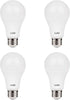LUNO A19 Dimmable LED Bulb, 11W (75W Equivalent), 1100 Lumens, 5000K (Daylight), Medium Base (E26),UL & Energy Star (4-Pack)...