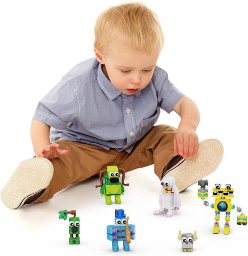 Singing Building Set, Monsters Action Figure Game Toy Collectible Decoration Building Toy, Great Gift for Fans, Boys and Girls 6+ Years Old (242 P...