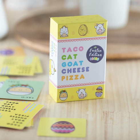 Taco Cat Goat Cheese Pizza - Easter Edition! Fun Seasonal Version of Our hit Game! Ages 8+, 10-15 Minutes to Play, 2-8 Players...