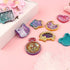 FineInno 11Pcs Quicksand Resin Casting Molds,Resin Art Shaker Mold, Crystal Silicone Hollow Mould Epoxy Pendant Mold Heart, Star, Moon,Bottle,Cat ...
