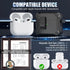 Compatible with AirPods 3rd Generation Case Cover with Cleaner kit,Secure Lock Clip Protection,Automatic Snap Switch Design for Apple Airpod 3 Gen...
