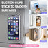 4PCS Silicone Suction Phone Case Mount, Hands-Free Phone Accessories Holder, Durable Strong Grip Holder for Selfies and Videos, Silicon Phone Stan...