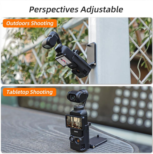 OSMO Pocket 3 Accessories Magnetic Backpack Clip Mount Expansion Adapter Frame for DJI OSMO Pocket 3...