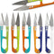 Embroidery Scissors,5PCS Sewing Scissors,4.1Inch Thread Cutter for Embroidery Cross Stitch Sewing Craft Supplies DIY Supplies,Stainless Multipurpo...