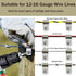 Wire Fence Clips-100 Pcs Fence Wire Clamps with 100Pcs Screws Stainless Steel Agricultural Fencing Mounting Clips Fit 12-16 Gauge Welded Wire to W...