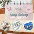 52 Week Money Saving Challenge Binder Budget Book Planner with Cash Envelopes Money Envelopes for Cash Saving Reusable Frosted Cover Organizer Mon...