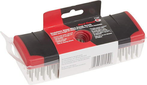 Red Devil 4166 7-Inch Soft Grip Stainless Steel Scrub Brush...