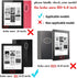 Custer Case for Kobo Aura HD,Ultra-Thin PU-Leather Hard Shell Cover for Kobo Aura HD - Black...