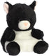 Aurora® Adorable Palm Pals™ Cricket Cat™ Stuffed Animal - Pocket-Sized Play - Collectable Fun - Black 5 Inches...