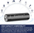 Rechargeable AA Batteries, Recharge Universal Double A Battery Pre-Charged, NIMH AA High-Capacity 2800mAh Rechargeable Batteries, 1.2V Solar Batte...