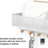 Umbra Estique Entryway Organizer, Great for Storing Keys, Small Accessories, Mail, Wallets and More, White Finish...