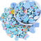 Zhiheng Random 30 Pack Cute Candy Plastic Beads Fruit Dessert Ice Cream Resin Charms Slices Flatback Buttons for Handcraft Accessories Scrapbookin...