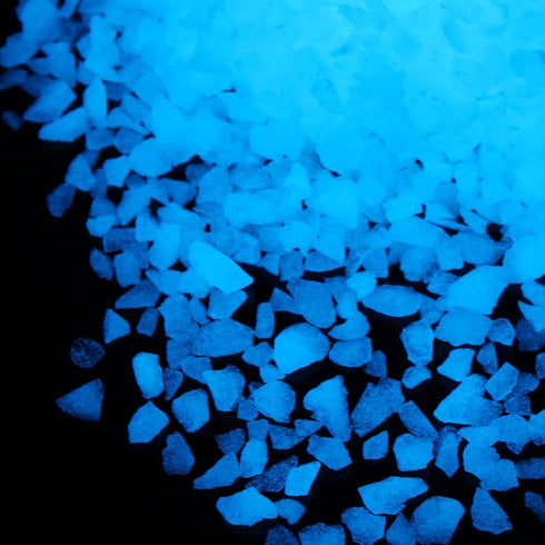 Glow in The Dark Gravel Stones Rocks, Aquarium Gravel, Glow Rocks Stones,Decorative Rocks for Fish Tank Aquarium Garden Planter Landscape Decorati...