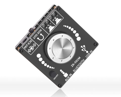 Mini Bluetooth Amplifier 50W+50W Dual Channel Stereo Power Output,DC 12V, Bluetooth+ AUX+ USB Input...