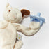 BUNNIES BY THE BAY "Skipit Puppy Silly Buddy - Animal Pacifier Holder Plush Toy with Velcro Loop Attachment - 10" (25cm) Size...