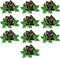 10 Pieces 3D Rose Embroidered Patch Flower Sew on Patches Applique Sewing Crafts Kit for Clothes Jeans Jackets Bags DIY Embellishments Decorations...