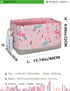 LANGYASHAN Rectangular Storage Bin Collapse Canvas Fabric Cartoon Storage Basket with Handles for Organizing Home Kitchen Boys and Girls Toys Offi...