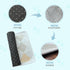 PetTrip Cooling Mat for Dogs & Cats, Washable & Portable Pet Cooling Pads for Summer(Chequer)...