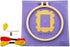 SCREEN LEGENDS Friends Cross Stitch Kit Friends TV Show Merchandise - Bundle with Friends Christmas Favors and Bokmark | Friends TV Show Gifts...