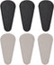 Scissors Sheath Penta Angel 6Pcs Small Embroidery Sewing Scissors Mini Snips Trimming Nipper Eyebrow Leather Protective Cover for Home Office (Bla...