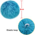 BQTQ 26 Pieces Faux Rabbit Fur Pom Pom Balls with Elastic Loop DIY Fluffy Pom Pom for Hats Beanie Shoes Scarves Gloves Bags Accessories(13 Colors,...