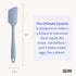 GIR: Get It Right Silicone Spatula for Cooking - 11-Inch Slate - Heat-Resistant Nonstick Kitchen Tool - Flexible Blade for Baking, Scraping & Mixi...