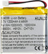 3.7V 1200mah Li-Polymer Battery Replacement for Sony WH-1000XM3?WH-1000XM4?WH-XB900N?WH-H910N?WH-CH710N Bluetooth Wireless Noise canceling Stereo ...