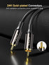 VIOY Coaxial Digital Audio Cable (15 FT), Subwoofer Cable RCA Male to Male HiFi 5.1 SPDIF Stereo Coaxial Audio Cable for Home Theater, HDTV, Ampli...