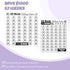 52 Week Money Saving Challenge Binder, A7 Savings Challenges Books with Envelopes, Money Saving Budget Binder for Saving $1000, Purple...