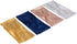 SquarePie Pack of 10 Sequin Chair Sashes Bands Shining Rose Gold Bows for Wedding Banquet Party Decor...