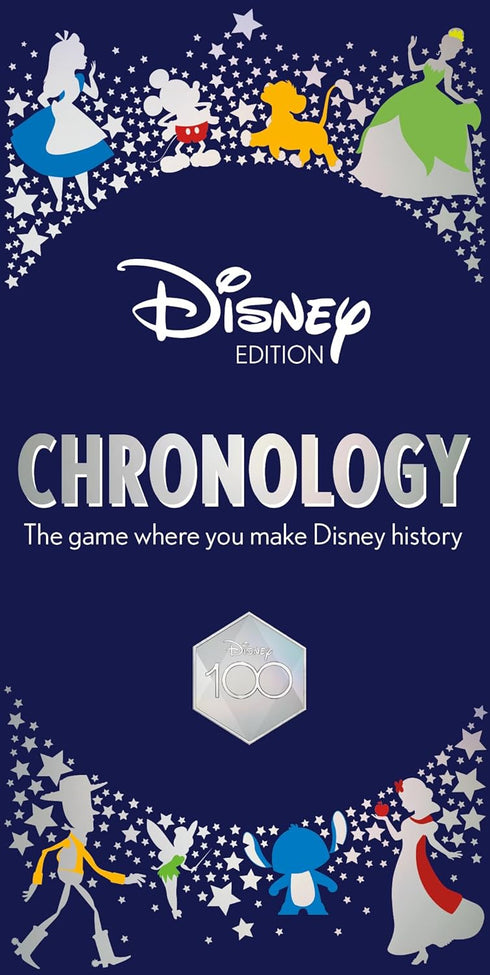 Disney Chronology Game – Family Game - Featuring 150 Disney Events - Make Disney History - Family Game for Night Disney Fans Ages 10 and Up...