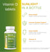 Noor Vitamins Halal Vitamin D, Halal Vitamin D3, 1000 IU Tablets, Supports Bone, Immune & Heart Health, Non-GMO, Gluten Free & Halal (60 Count)...