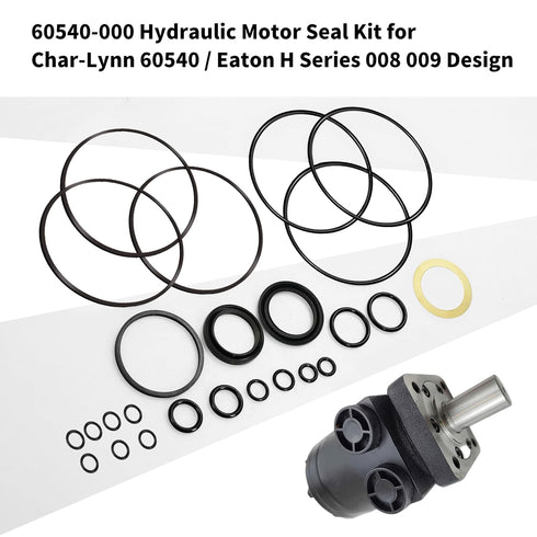 60540-000 Hydraulic Motor Seal Kit for Char-Lynn 60540 / Eaton A & H Series 008 009 Design...