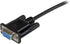 StarTech.com 2m Black DB9 RS232 Serial Null Modem Cable F/F - DB9 Female to Female - 9 pin RS232 Null Modem Cable - 2 meter, Black (SCNM9FF2MBK)...