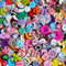 Chenkou Craft Random 100pcs Small Plastic Buttons DIY Sewing Craft Accessory (Mix)...